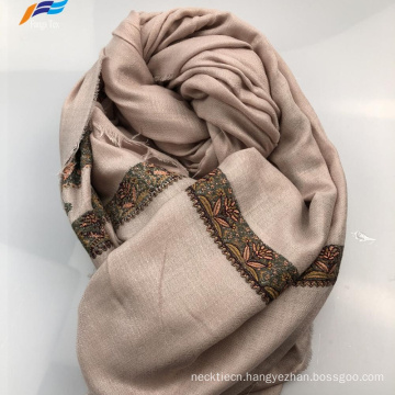 Elegant Muslim Printed Silk Polyester Autumn Square Scarf